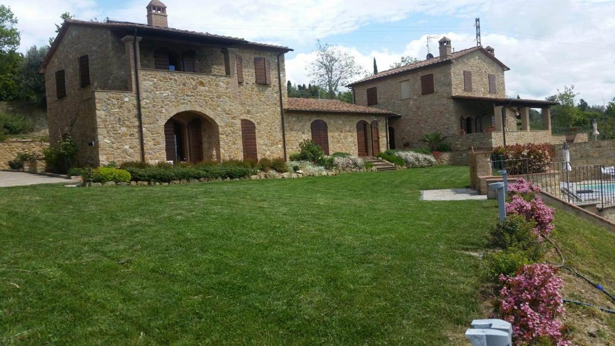 Casale Con Vista Colline Apartment Volterra Exterior foto